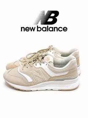NEW BALANCE 997H Beige Sneakers Size 9 US Women